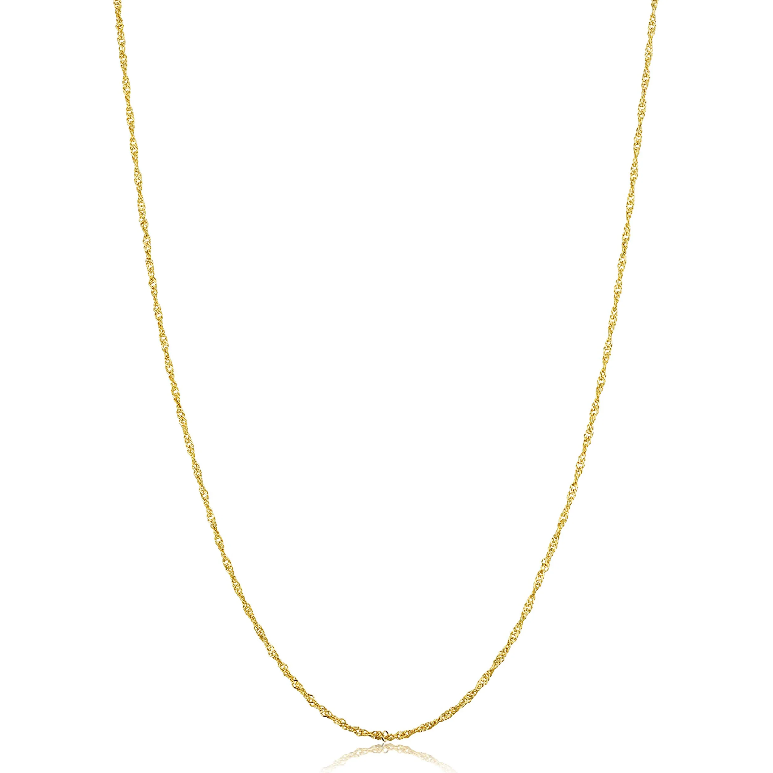 Choosing the Right Gold Filled Singapore Chain Necklace