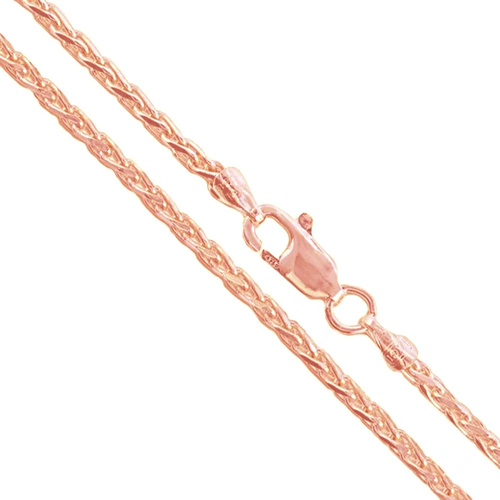 Choosing the Right 22K Rose Gold Plated Wheat Chain Necklace