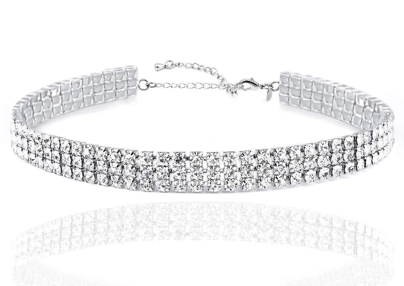 Choosing the Right Layered Chain Necklace with Shark Teeth and Rhinestones