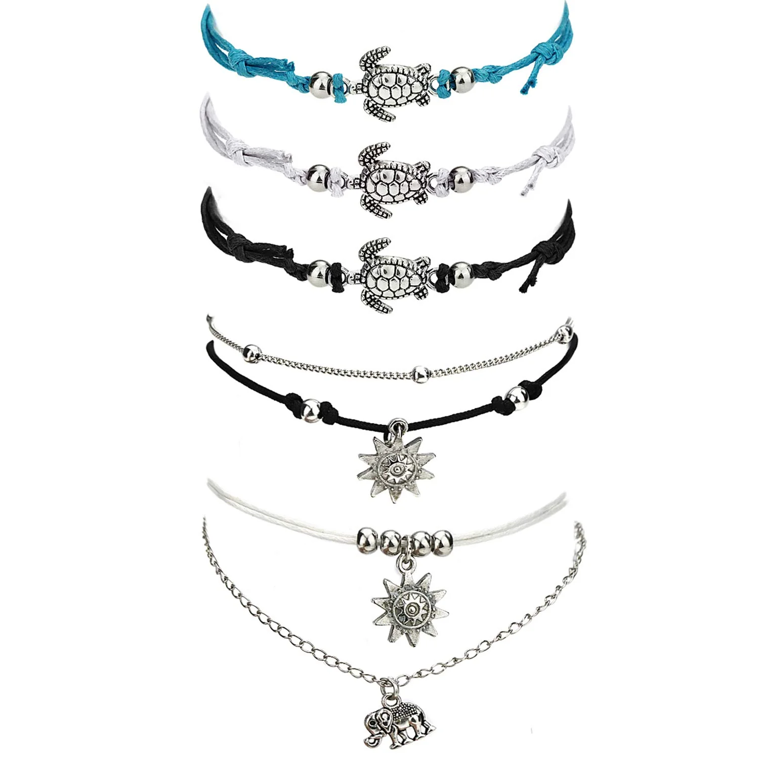 Choosing the Right Style Among Suyi Beach Turtle Anklets