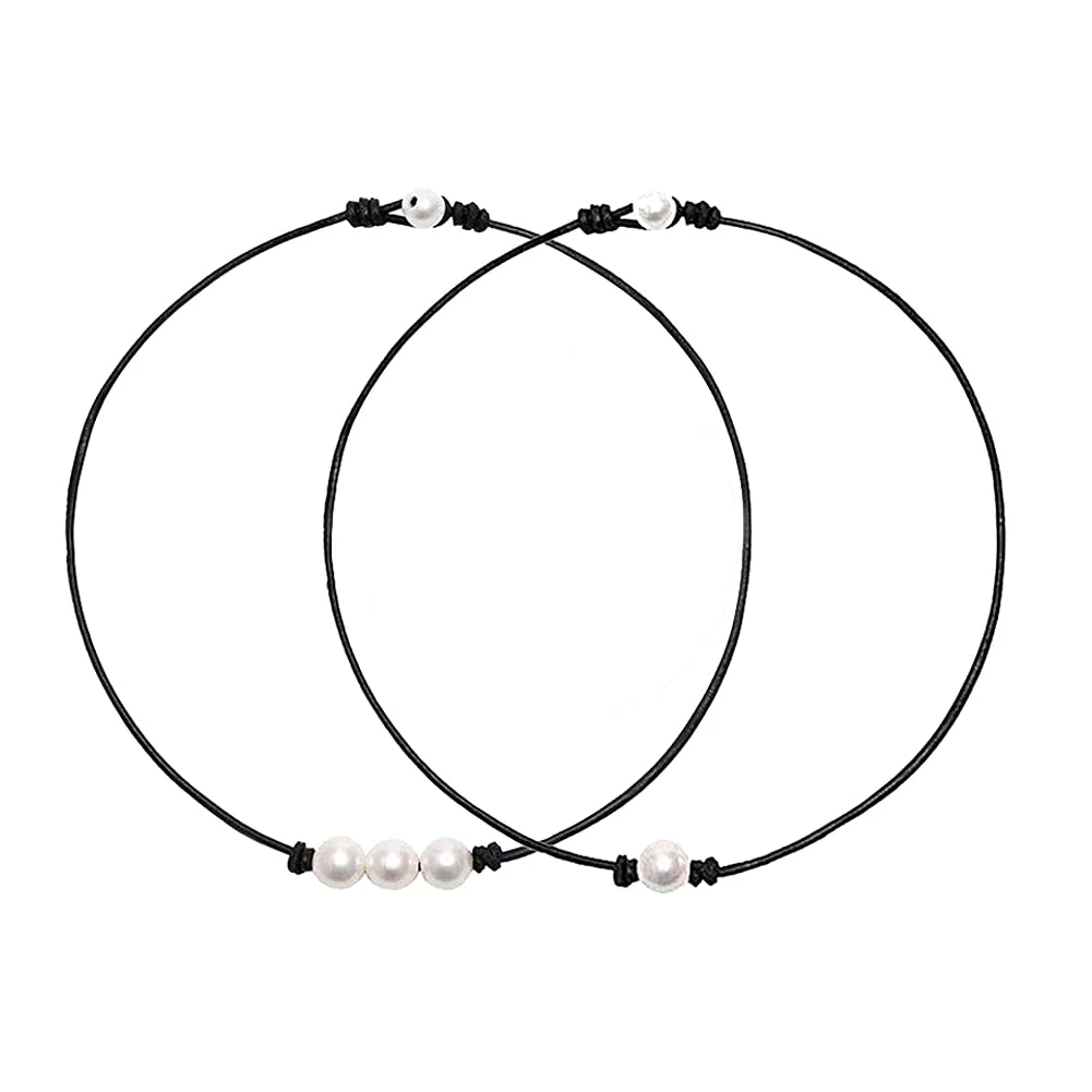 Choosing the Right Choker Necklace: A Guide to Single White Pearl Options