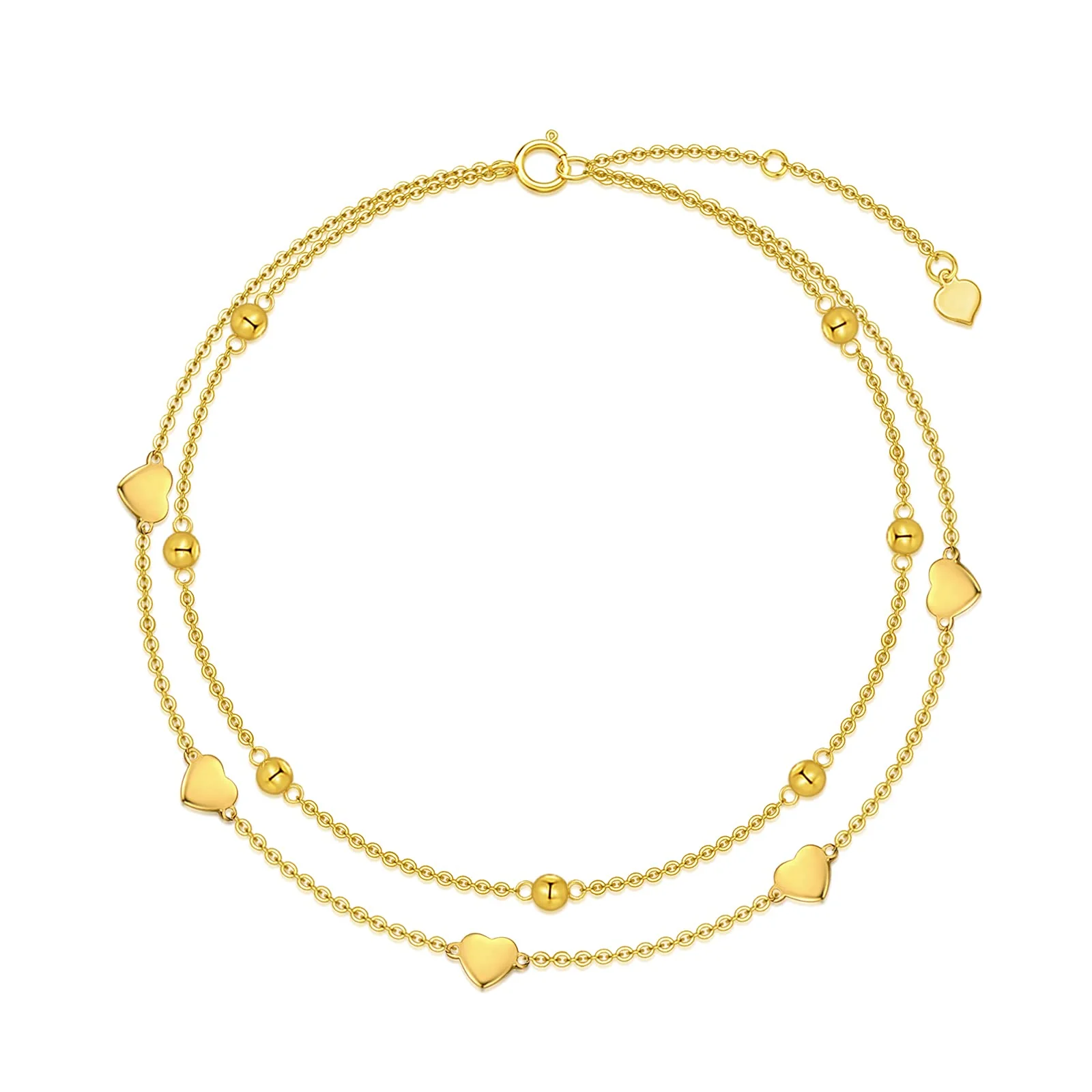Choosing the Right Solid Gold Heart Anklet