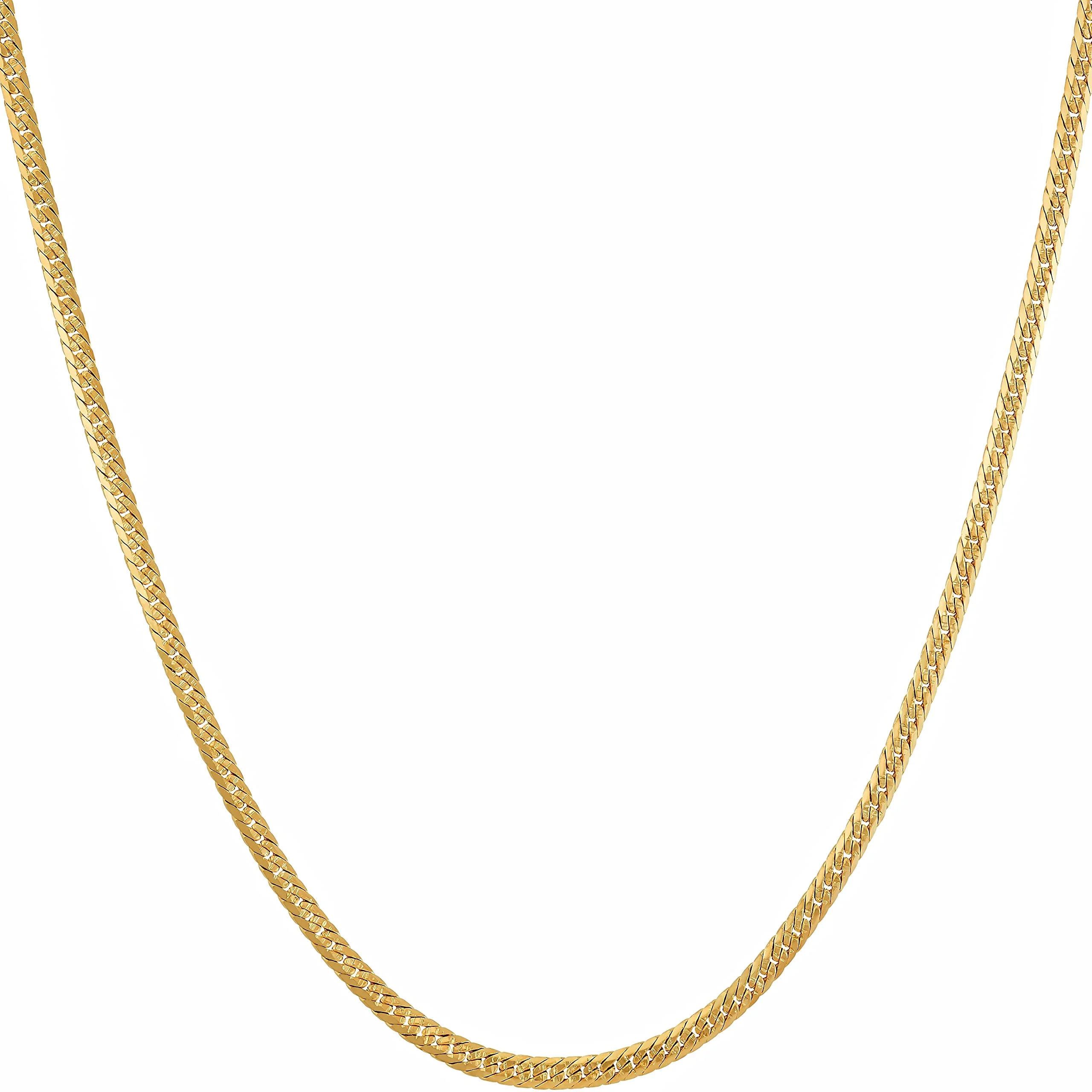 Choosing the Right Necklace: A Guide to LIFETIME Jewelry Crushed Herringbone Chains