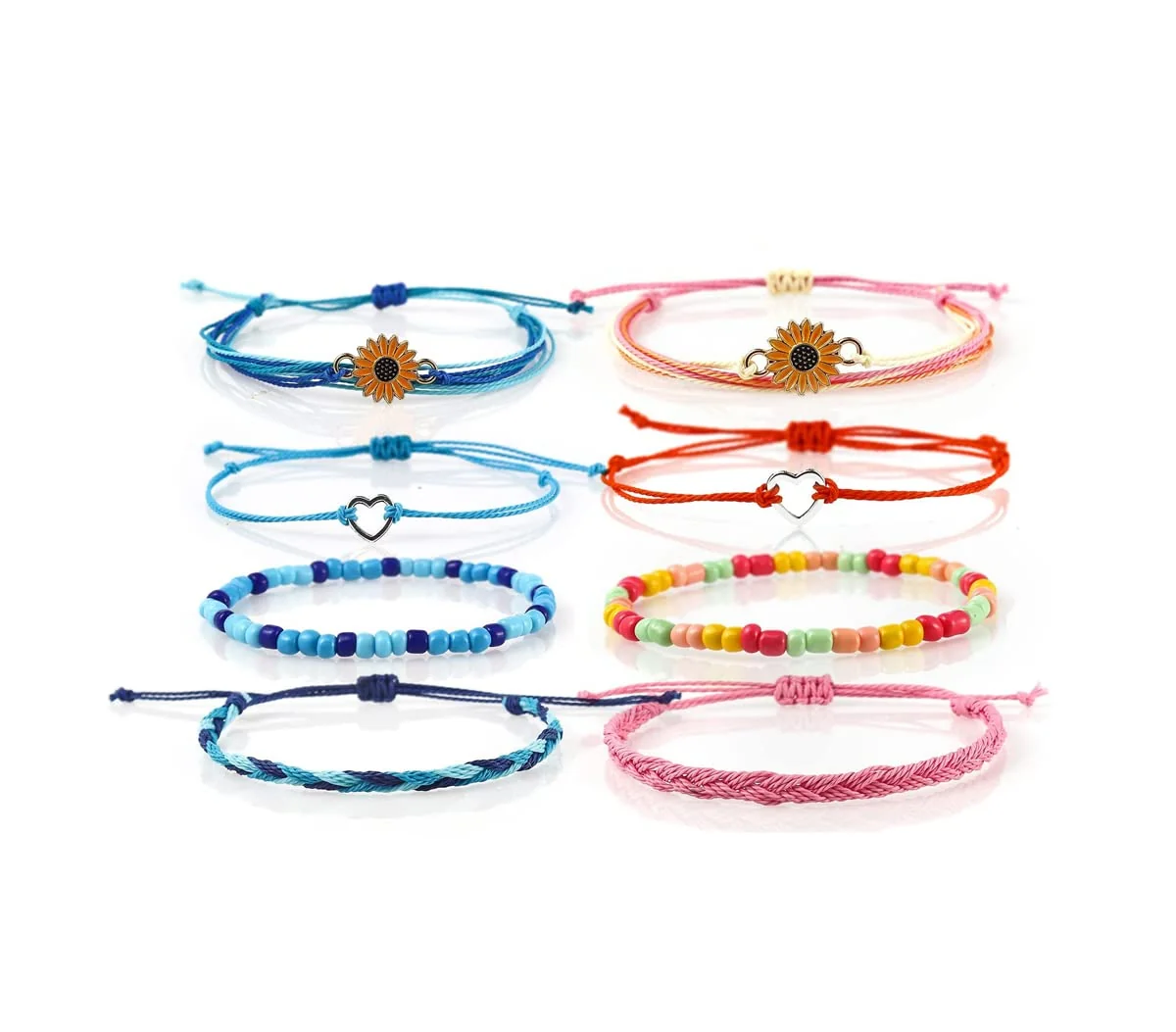 Choosing the Right Summer Anklet: Fuqimanman2020’s Wave and Sunflower Set