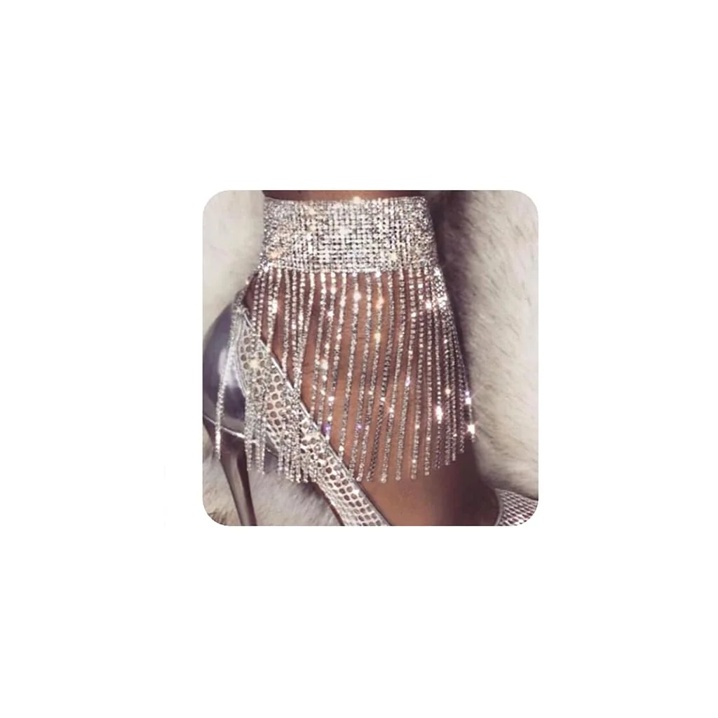 Choosing the Right Anklet: A Guide to YERTTER Silver Rhinestone Anklet