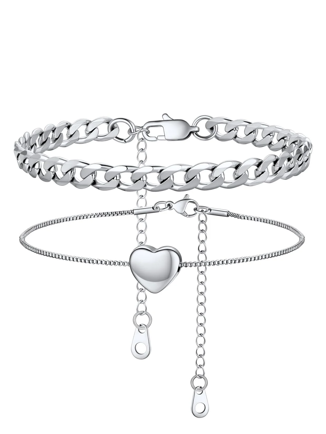 Choosing the Right Ankle Jewelry: A Guide to U7 Stainless Steel Cuban Link Anklets