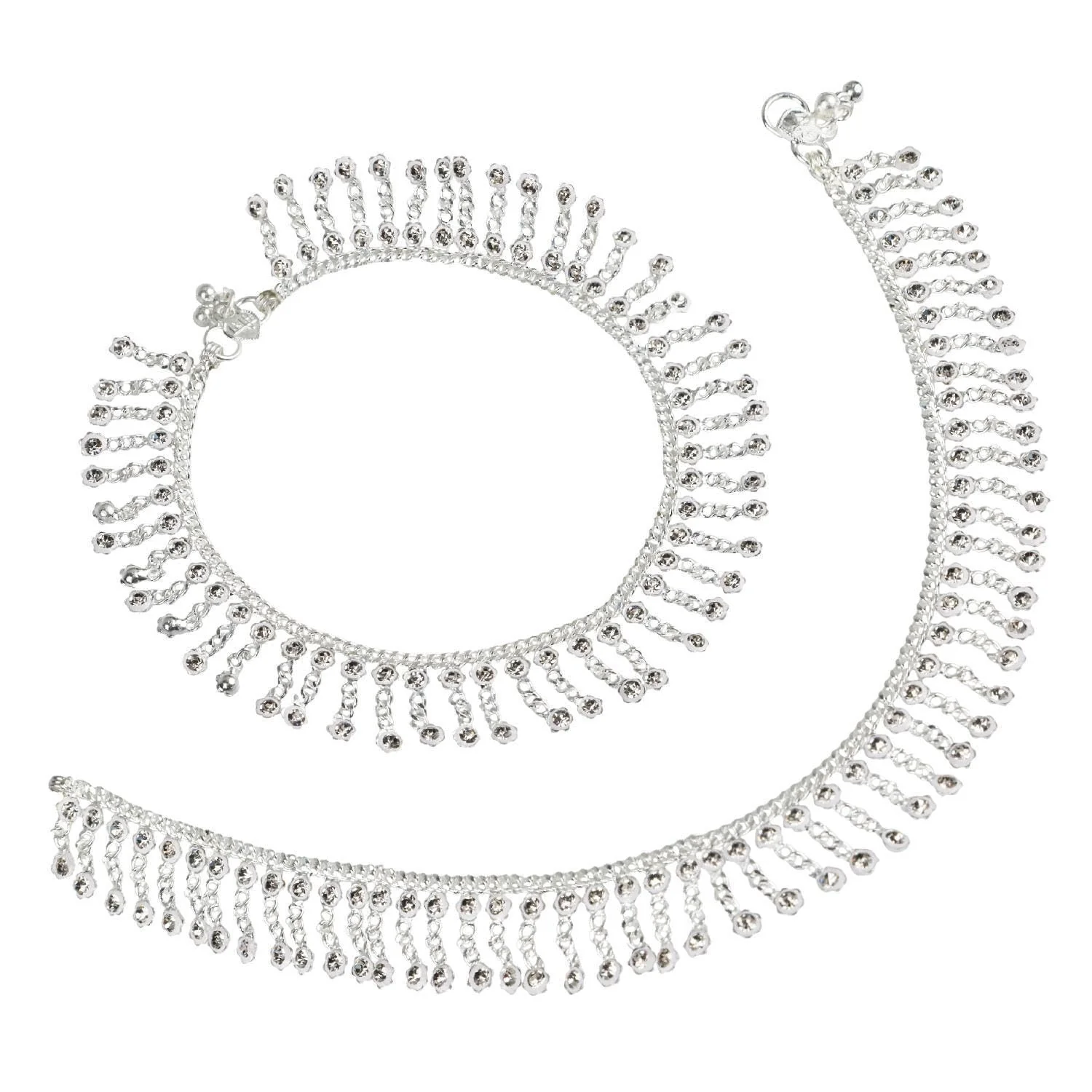 Choosing the Right Anklet Style: A Guide to Efulgenz Silver Tone Indian Anklets