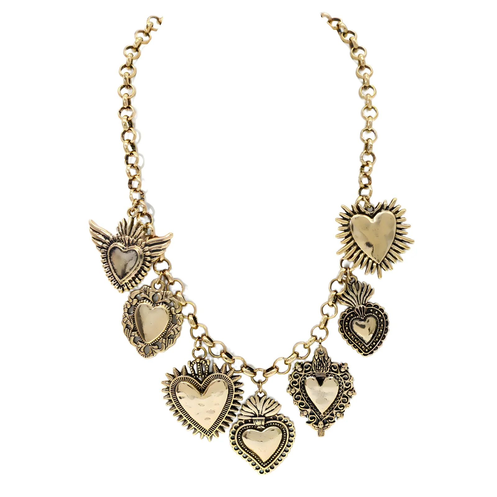 Choosing the Right Chunky Layered Heart Charm Necklace