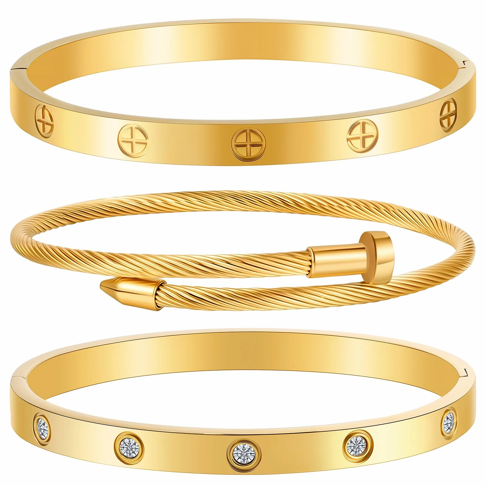 Choosing the Right Gold-Plated Stackable Bangle Set