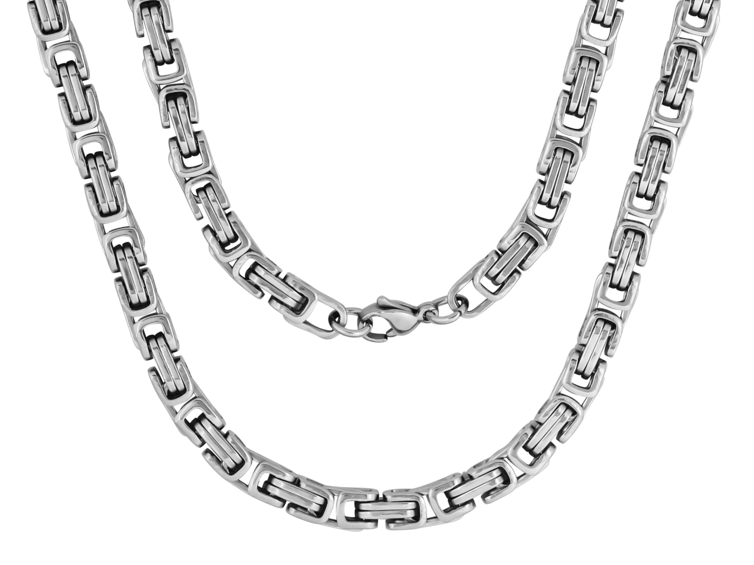 Choosing the Right Stainless Steel Square Byzantine Link Necklace