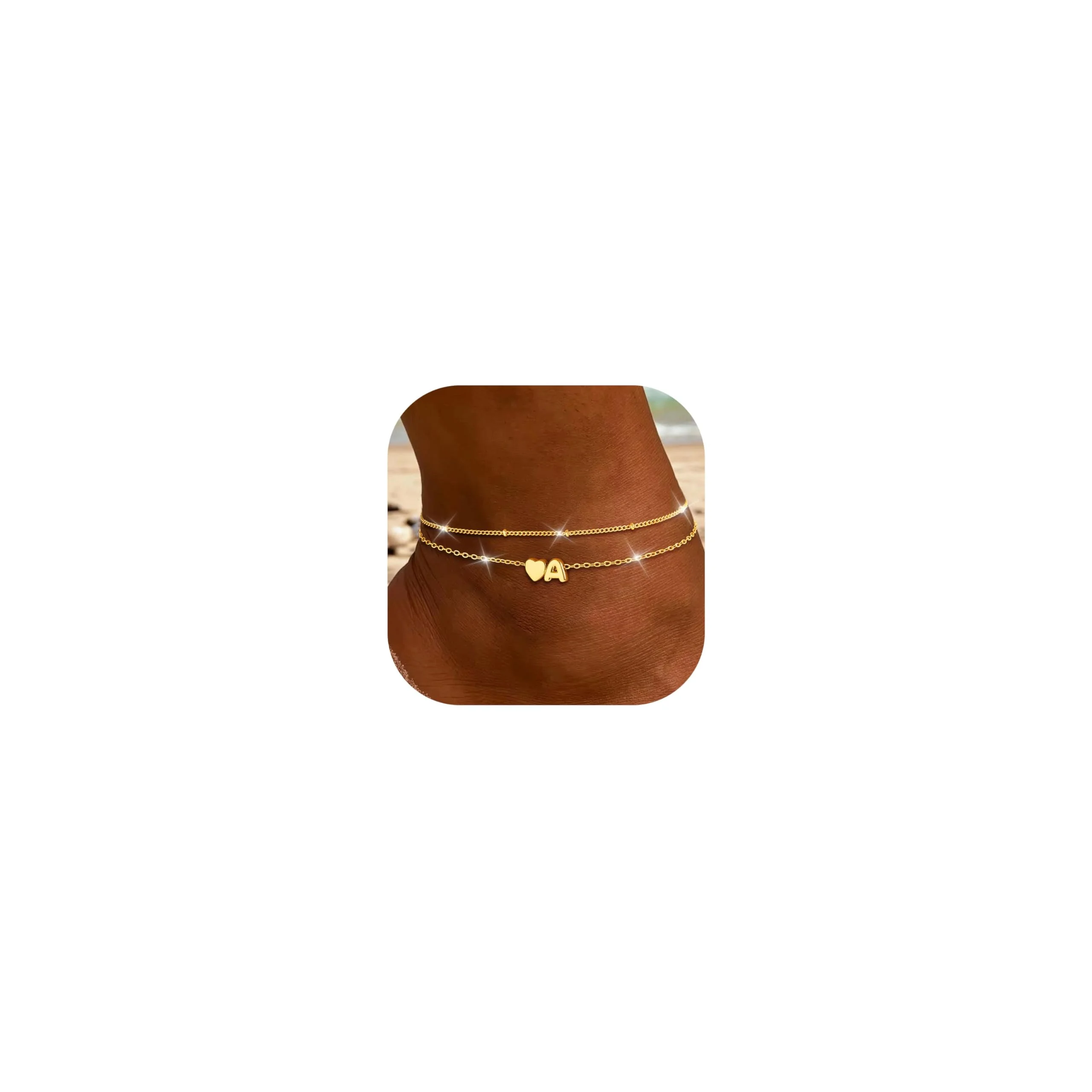 Choosing the Right Initial Heart Ankle Bracelet