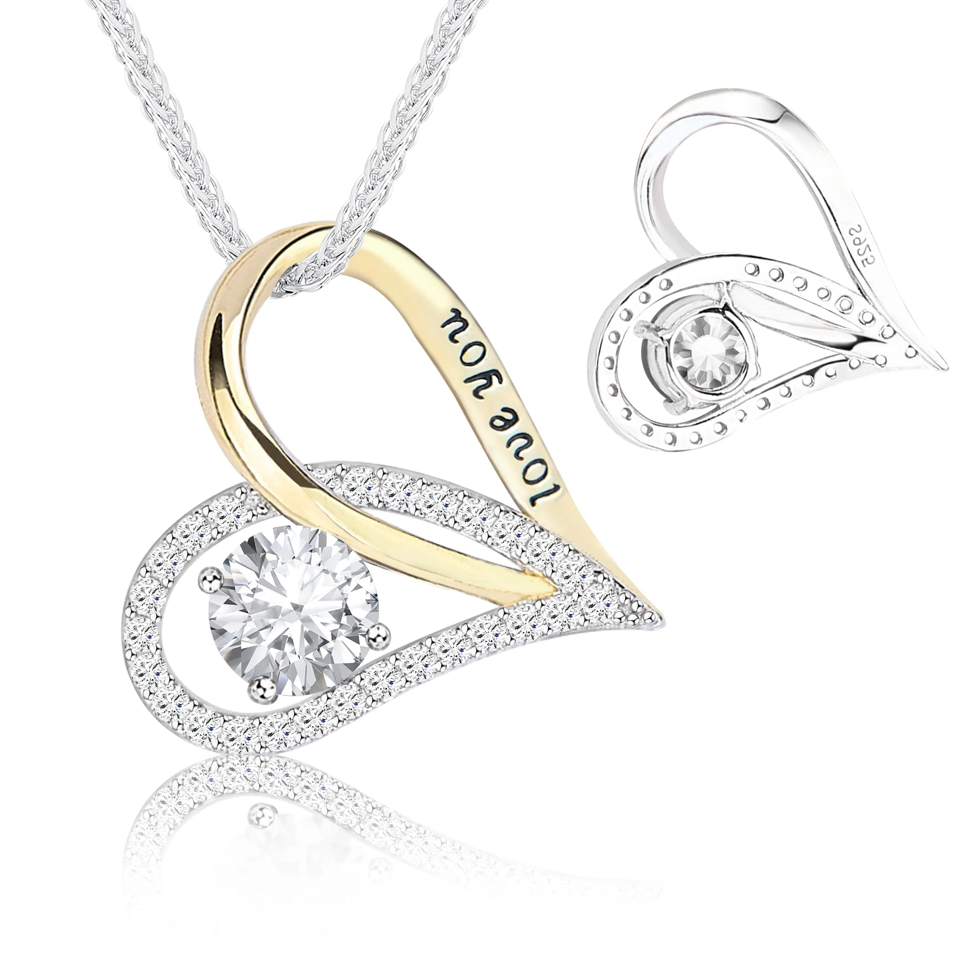 Choosing the Right Two-Tone Heart Pendant Necklace
