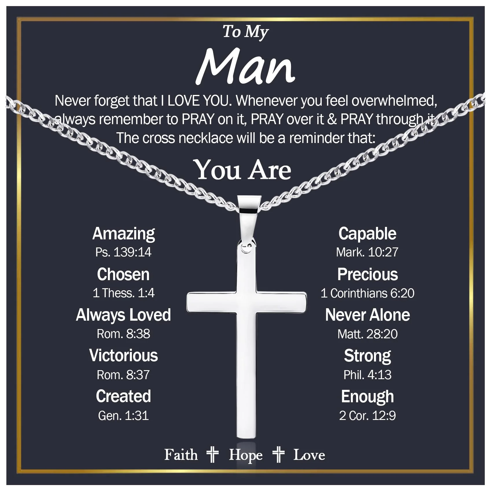Choosing the Right Cross Necklace for Men