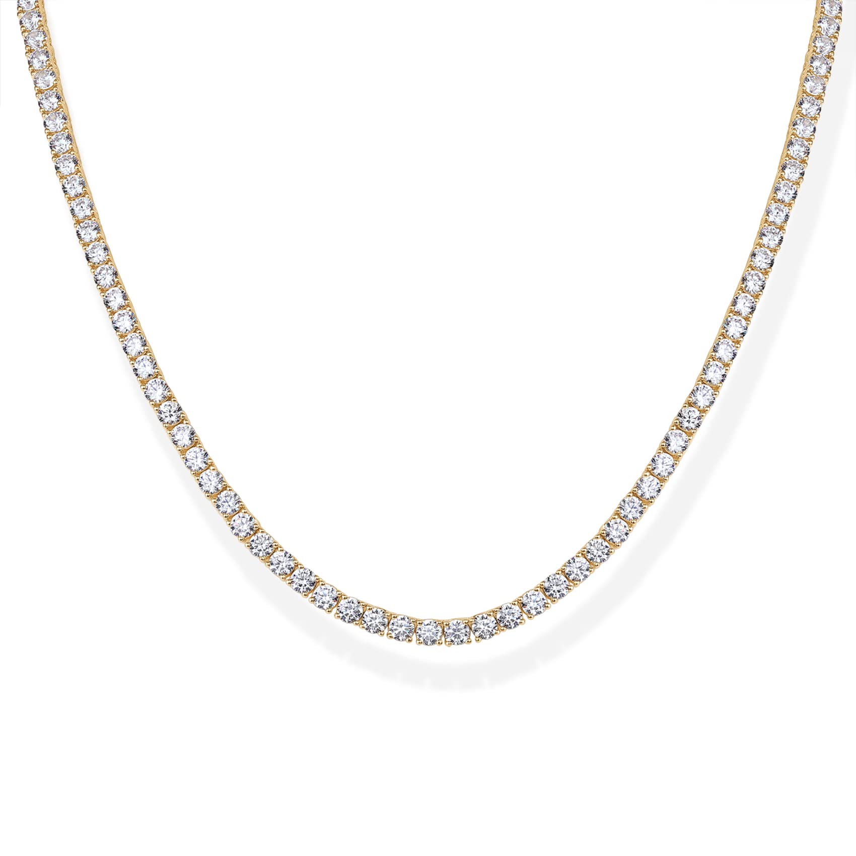 Choosing the Right Tennis Necklace: A Guide to PAVOI’s Chunky Gold Plated Option