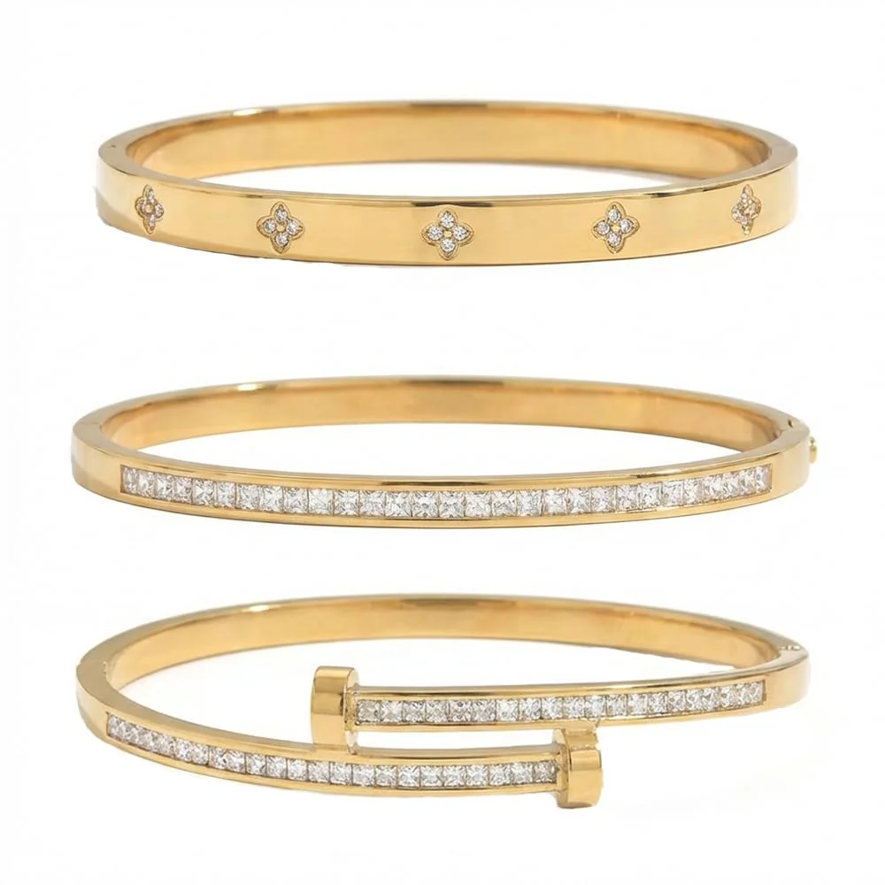 Choosing the Right Bangle Bracelet: A Guide to Gold Plated Sets