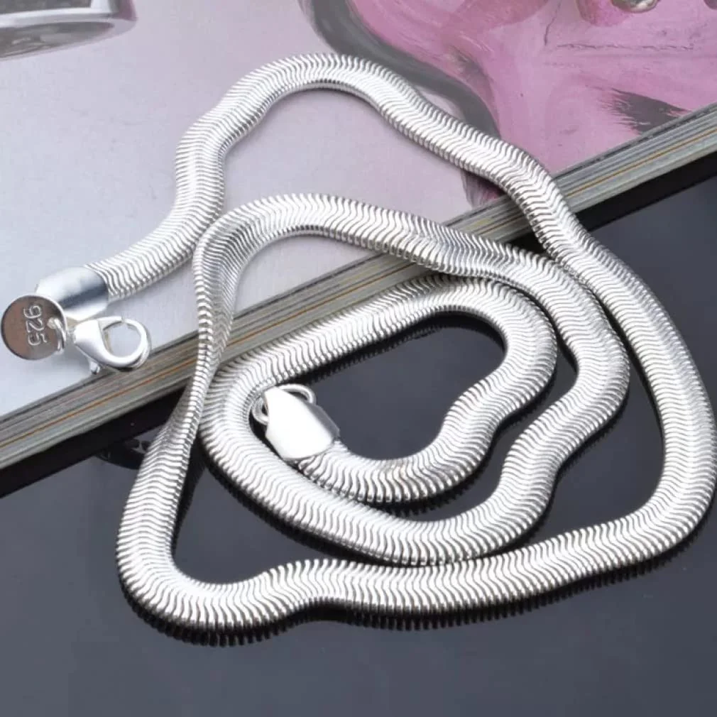 Choosing the Right Length and Width of a Sterling Silver Snake Chain